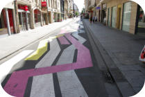 Nancy : rue de couleurs