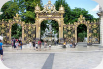 Nancy : fontaine d'Amphitrite