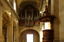 Nancy :  église Notre Dame de Bonsecour, les orgues