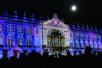 Nancy : hôtel de ville, jeux de lumière