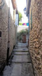 La Motte Chalançon : les calades ou ruelles en escalier