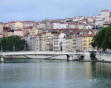 Lyon : pont sur le Rhône