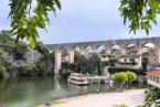 Saint Nazaire en Royans : La base navale avec l'aqueduc