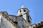 Valréas : clocher de l'église de notre Dame de Nazareth