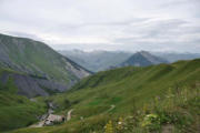Entraigues : village et alentours, paysage 1 des Alpes