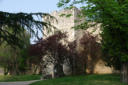 Montélimar : château des Adhémar, tour de la  porte d'entrée au château