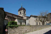 Pérouges : le clocher du village