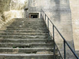 Crest : la tour,escalier d'accès