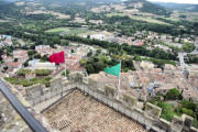 Crest : vue sur la ville depuis la tour