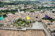 Crest : vue sur la ville depuis la tour