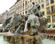 Lyon : Fontaine Bartholdi place des Terreaux