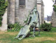 Pont Scorff :exposition de sculptures dans les rues 2