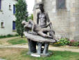 Pont Scorff :exposition de sculptures dans les rues 3