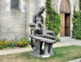 Pont Scorff :exposition de sculptures dans les rues 4