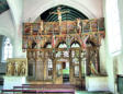 Le Faouêt : chapelle Saint Fiacre - le Jubé