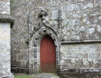 Le Faouêt : chapelle Saint Fiacre - porche