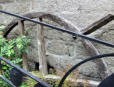 Pont Aven - rivière l'Aven - roue d'un ancien moulin