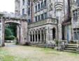 Château de Keriolet : détails de la façade d'entrée