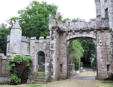 Château de Keriolet : vue de l'enceinte