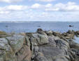 Pointe de Beg Meil - la pointe - l'océan et rochers