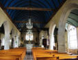 Fouesnant les Glénan : la nef de l'église Saint Pierre