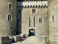 Suscinio : l'entrée du château entre deux tours