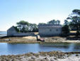 Lamor Baden - maisons sur l'ile de Berder