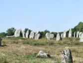 Carnac : les mégalhites - menhirs