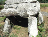 Carnac : les mégalhites - dolmen 