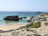 Quiberon : la côte escarpée
