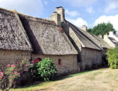 Lanvaudan : les toits du village