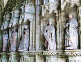 Kernascléden : l'église Notre Dame - personnages