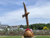 Saint Malo : sculpture bois