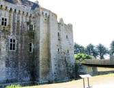 Suscinio : le château, les remparts logis