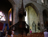 Vannes : chaire de la cathédrale Saint-Pierre