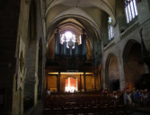 Vannes : Cathédrale Saint-Pierre - nef et grandes orgues