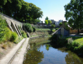 Vannes : canal vers lavoirs