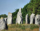 Carnac : les mégalhites - menhirs 7