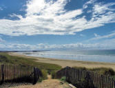 Guidel : sentier menant à une immense plage