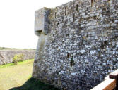 Guidel : les remparts et fossés du fort du loc'h