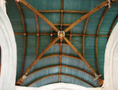 Le Faouêt : chapelle Saint Fiacre - voutes