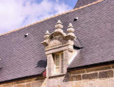 Manoir de Kerazan - mansarde ouvragée