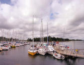 Loctudy : le port- bateaux de plaisance