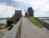Saint Malo : Montée vers la tour Solidor