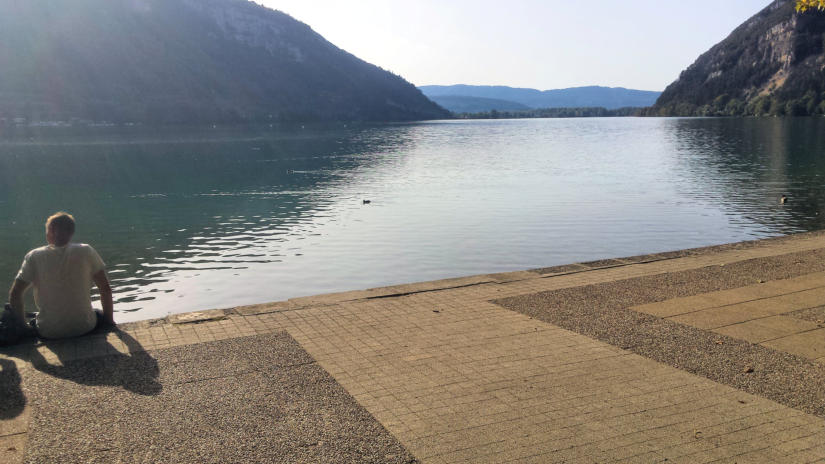 Nantua : Bord du lac