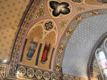 Aiguèze : intérieur de l'église Saint Roch