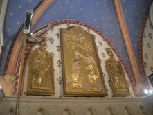 Aiguèze : intérieur de l'église Saint Roch