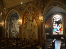 Aiguèze : intérieur de l'église Saint Roch