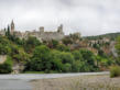 Saint Martin d'Ardèche :  vue sur village d'Aiguèze Barjac