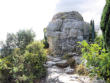 Aiguèze : point le plus haut du village